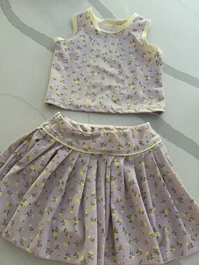 Btween 2 piece Skort 2 piece set Toddler Girl in Lilac , Size 3T